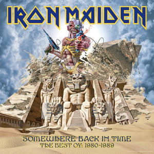 Iron Maiden - Somewhere Back in Time: The Best of 1980-1989 Vinyl LP_GOOD TASTE Records
