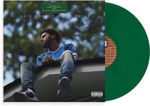 J Cole - 2014 Forest Hills Drive (10 Year Anniversary) (Forest Green Color) Vinyl LP_GOOD TASTE Records