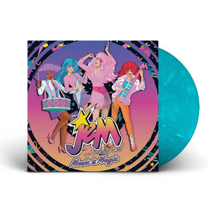 Jem And The Holograms - Music Is Magic (Tidal Wave Blue Color) Vinyl LP