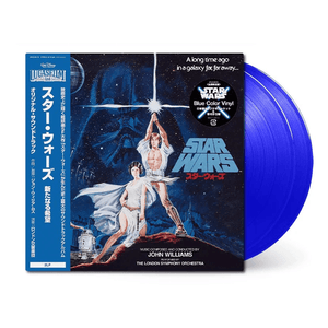 John Williams - Star Wars: A New Hope (Japanese Import) (Blue Color) Vinyl LP_GOOD TASTE Records