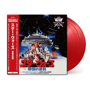 John Williams - Star Wars: The Empire Strikes Back (Japanese Import) (Red Color) Vinyl LP_GOOD TASTE Records