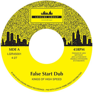 Kings of High Speed - False Start Dub Vinyl 7"_LGR45001 7_GOOD TASTE Records