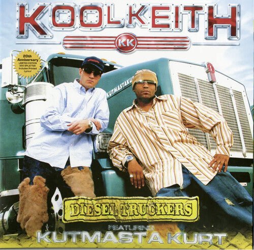 Kool Keith & Kutmasta Kurt - Diesel Truckers (Splatter Color) Vinyl LP_809259902017_GOOD TASTE Records