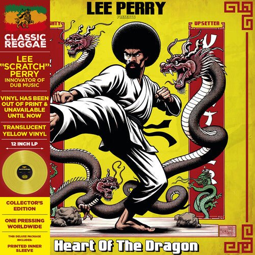 Lee "Scratch" Perry - Presents The Mighty Upsetters Heart of the Dragon (Yellow Color) Vinyl LP_3700477836566_GOOD TASTE Records