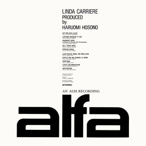 Linda Carriere - Linda Carriere (produced by Haruomi Hosono) VInyl LP_GOOD TASTE Records