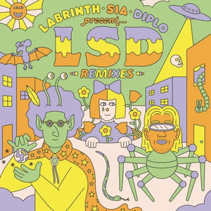 LSD (Labrinth, Sia and Diplo) - Labrinth, Sia & Diplo presents... LSD (The Remixes) (RSD Black Friday 2024) Vinyl LP_198028254410_GOOD TASTE Records