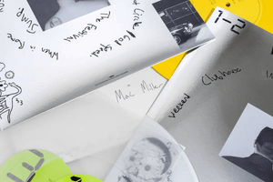 Mac Miller - GO:OD AM (10th Anniversary) (White & Canary Yellow Color) Vinyl LP (Copy)_GOOD TASTE Records