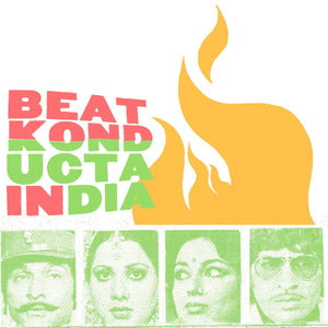 Madlib - Beat Konducta Vol. 3-4: In India (Saffron Blend Semi-Transparent Silver & Saffron Yellow Color) Vinyl LP_GOOD TASTE Records
