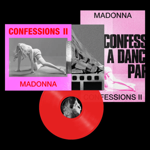 Madonna - Confessions II/2 (Alternate Cover - Translucent Red Color) Vinyl LP_GOOD TASTE Records