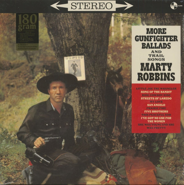 Marty Robbins - More Gunfighter Ballads & Trail Songs (Limited Edition w/ Bonus Tracks) Vinyl LP_8435723701514_GOOD TASTE Records