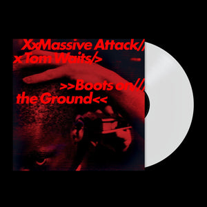 Massive Attack & Tom Waits - Boots on the Ground (Random Red, White and Blue Color) Vinyl 12"_GOOD TASTE Records
