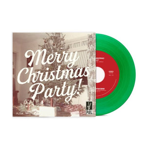 Mayer Hawthorne - Merry Christmas Party! b/w What Do The Lonely Do At Christmas (Green Color) Vinyl 7"_GOOD TASTE Records