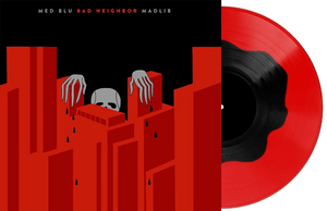 Med x Blu x Madlib - Bad Neighbor (Red/Black Color) Vinyl LP_GOOD TASTE Records