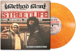 Method Man Presents Street Life - Street Education (20th Anniversary) (Limited Deluxe Edition Orange Marble Color) Vinyl LP_GOOD TASTE Records