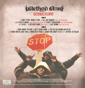 Method Man Presents Street Life - Street Education (20th Anniversary) Vinyl LP_GOOD TASTE Records