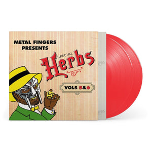 MF DOOM/Metal Fingers - Special Herbs Vol. 5 & 6 (Apple Red Color) Vinyl LP_GOOD TASTE Records