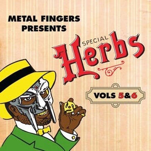MF DOOM/Metal Fingers - Special Herbs Vol. 5 & 6 (Apple Red Color) Vinyl LP_GOOD TASTE Records