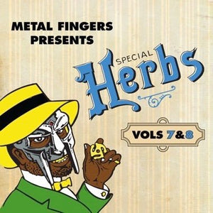 MF DOOM/Metal Fingers - Special Herbs Vol. 7 & 8 (Sky Blue Color) Vinyl LP_GOOD TASTE Records