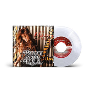 Miley Cyrus - Party in the U.S.A. (Clear Glittler Color) Vinyl 7"_GOOD TASTE Records