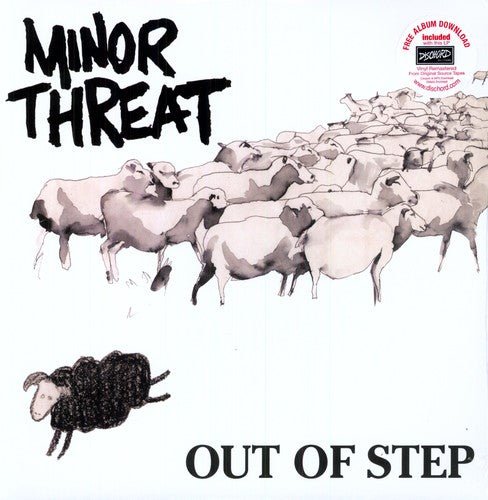 Minor Threat - Out of Step Vinyl LP_643859010013_GOOD TASTE Records