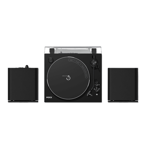 Mixx Analog 5 - Vinyl Record Player + Speakers (Black Color)_GOOD TASTE Records