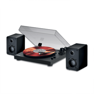 Mixx Analog 5 - Vinyl Record Player + Speakers (Black Color)_GOOD TASTE Records