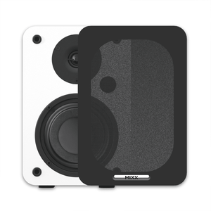 Mixx Analog 5 - Vinyl Record Player + Speakers (White Color)_GOOD TASTE Records