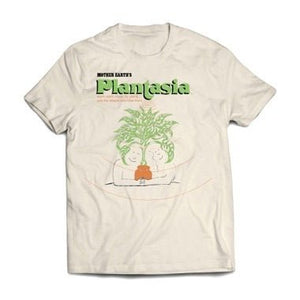 Mort Garson - Mother Earth's Plantasia Cover Art T-Shirt (Tan)_GOOD TASTE Records