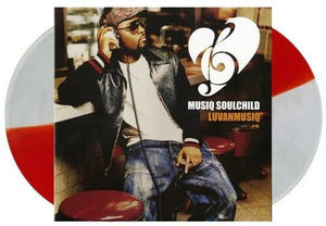 Musiq Soulchild - Luvanmusiq (Split Red & Clear Sparkled Color) Vinyl LP_GOOD TASTE Records