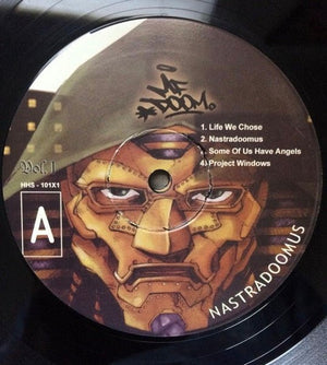 Nas x MF DOOM - NastraDOOMus Vol. 1+2 (Black & White Color) Vinyl LP_GOOD TASTE Records