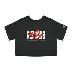 Neo - GTR Women's Cropped T-Shirt_GOOD TASTE Records