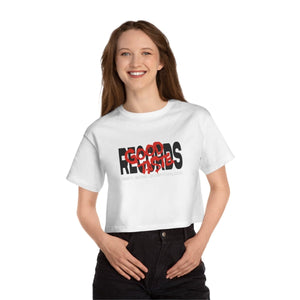 Neo - GTR Women's Cropped T-Shirt_GOOD TASTE Records