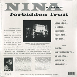 Nina Simone - Forbidden Fruit Vinyl LP_GOOD TASTE Records