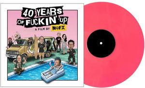 NOFX - 40 Years of Fuckin' Up: Soundtrack (Pink Color) Vinyl LP_GOOD TASTE Records