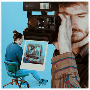 Origami Angel - Feeling Not Found (Blue Color) Vinyl LP_GOOD TASTE Records