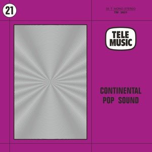 Pierre - Alain Dahan - Continental Pop Sound (Tele Music Library) Vinyl LP_GOOD TASTE Records