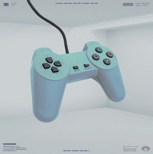 Pizza Hotline Level Select album cover, low-poly Y2K video game artwork