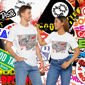 Postcard Tee_GOOD TASTE Records