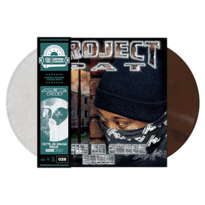 Project Pat - Layin Da Smack Down (Brown & White Color) Vinyl LP_GOOD TASTE Records
