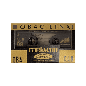 Raekwon - Only Built 4 Cuban Linx... Part II (Blank Tape Edition) Cassette_GOOD TASTE Records