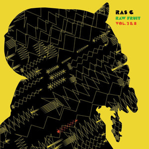 Ras G - Raw Fruit Vol. 7 & 8 (Yellowjacket Fleck Splatter Color) Vinyl LP_GOOD TASTE Records
