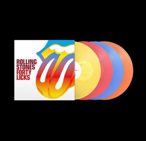 Rolling Stones - Forty Licks (Transparent Yellow, Red, Blue, & Orange Color) Vinyl LP_GOOD TASTE Records