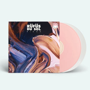 Rufus Du Sol - Bloom (Limited Edition Pink & White Color) Vinyl LP_GOOD TASTE Records