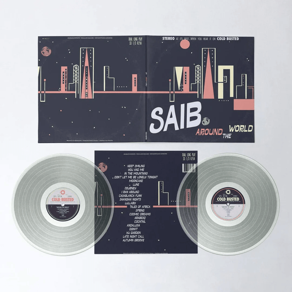 saib. - Around The World (Clear Color) Vinyl LP_636339647342_GOOD TASTE Records