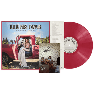 Shania Twain - Little Miss Twain (Signed) (Rosie Red Color) Vinyl LP_GOOD TASTE Records