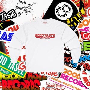 Tactical Crate Digging Long Sleeve Tee_GOOD TASTE Records