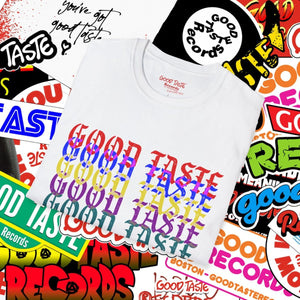 TASTE The Rainbow Tee_GOOD TASTE Records