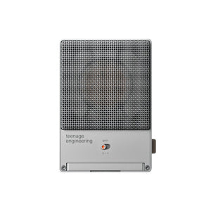 teenage engineering - CM - 15 Microphone (Silver)_GOOD TASTE Records