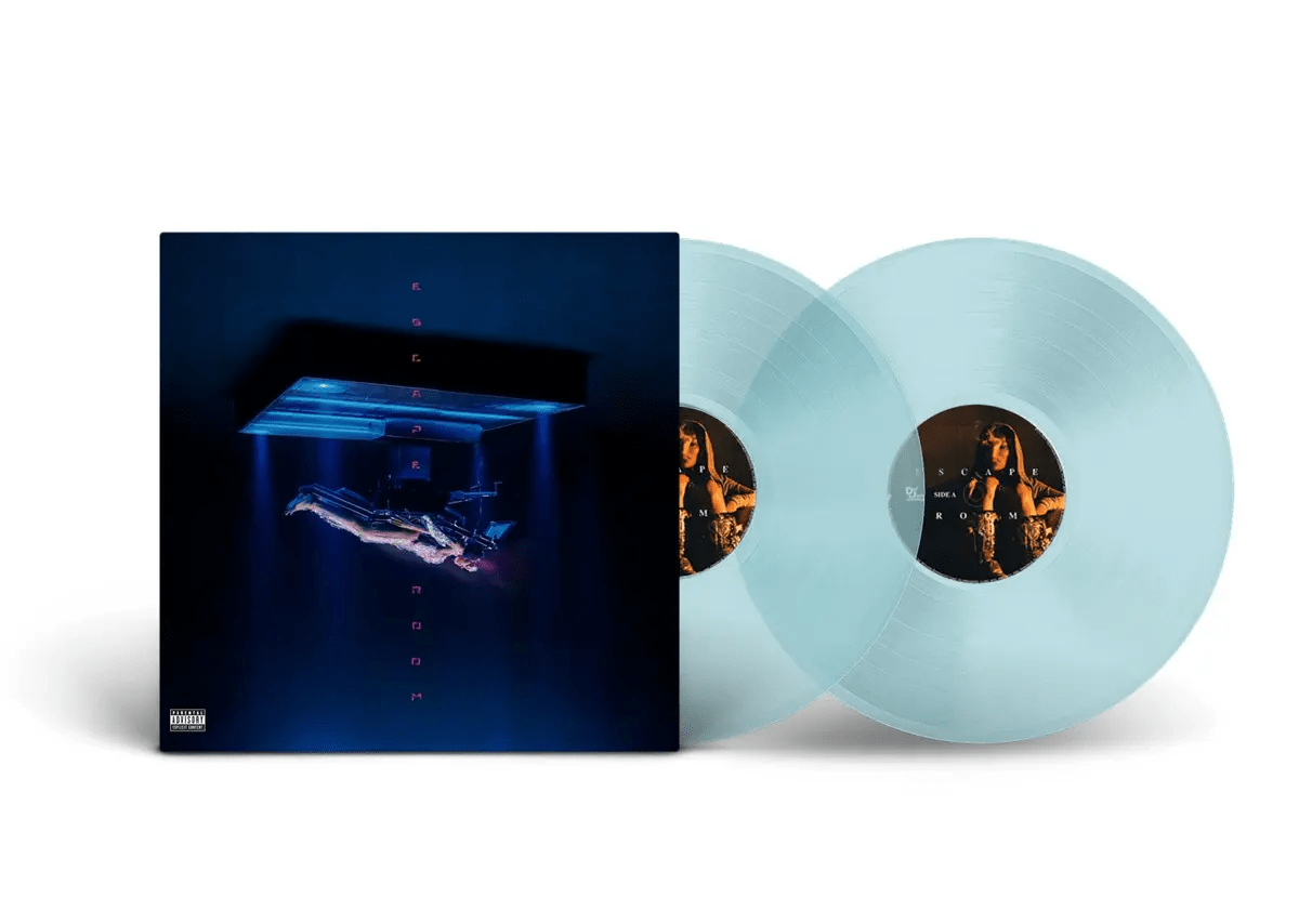 Teyana Taylor - Escape Room (Translucent Light Blue Color) Vinyl LP ...