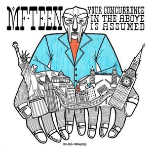 The Pro - Teens - MF TEEN: Your Concurrence In The Above is Assumed (Opaque Orange Color) Vinyl LP_GOOD TASTE Records